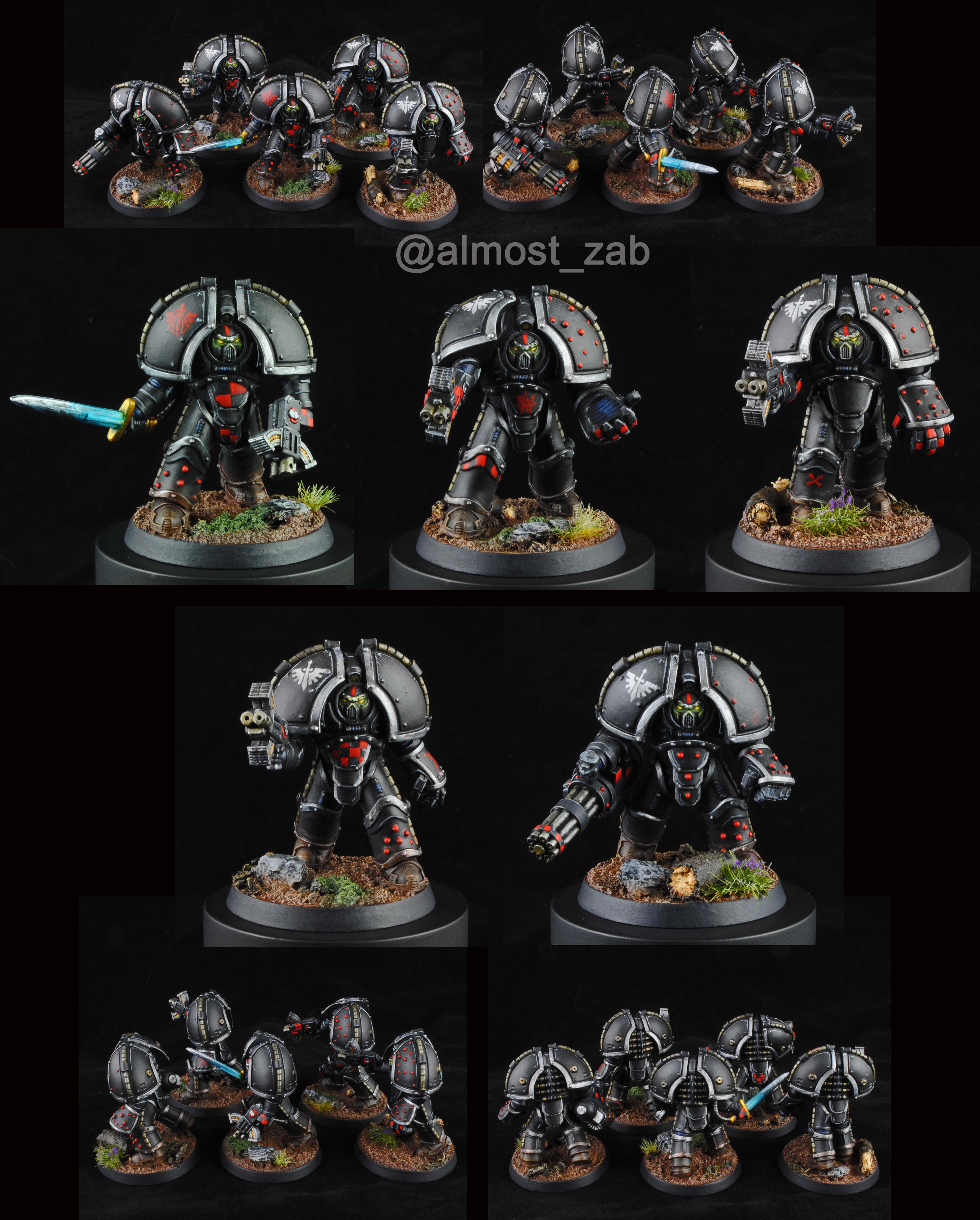 Dark Angels Legion Saturnine Terminator Squad by AlmostZab on DeviantArt
