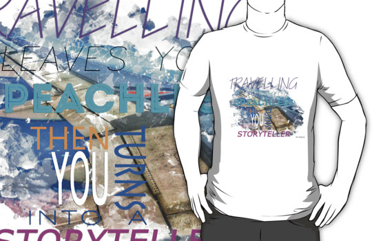 Travelling quote T-shirt