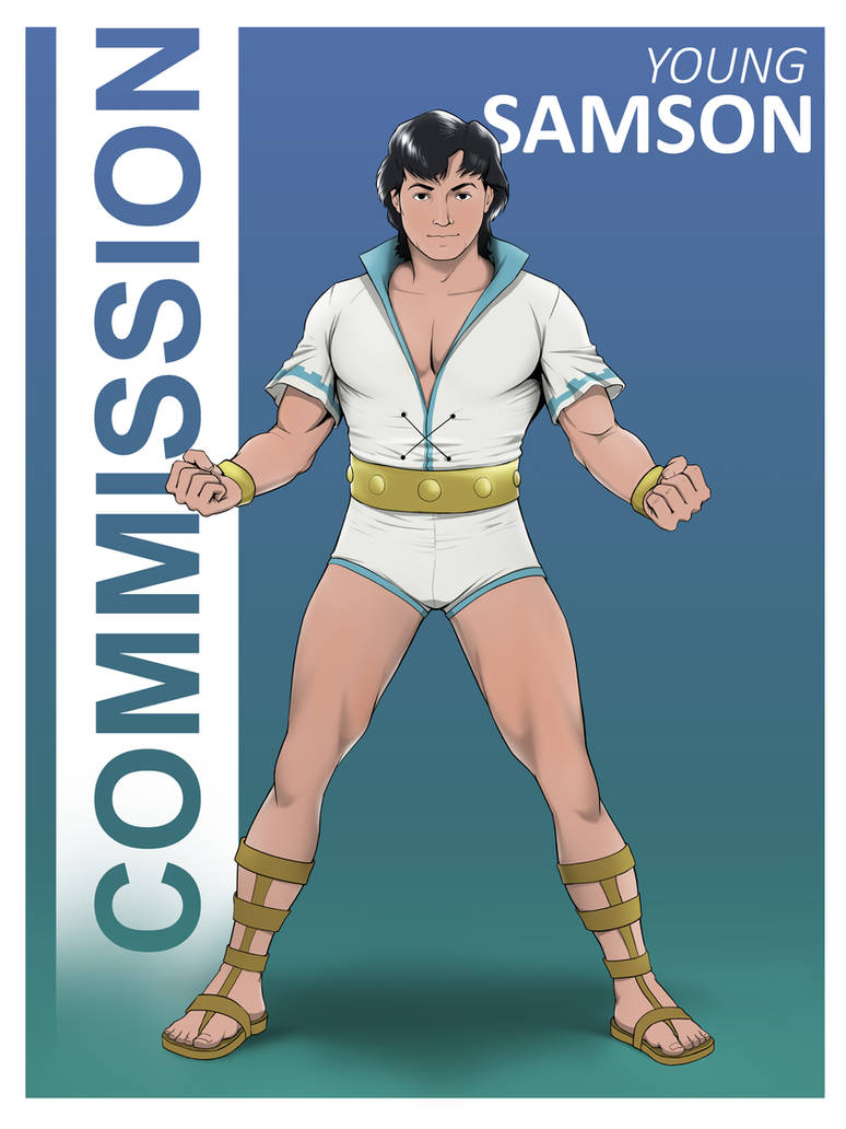 Mine Rd Samson Young Young Samson | COMMISSION by Duta-AjiP on DeviantArt