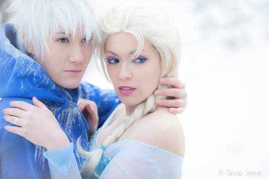 Jack Frost and Elsa