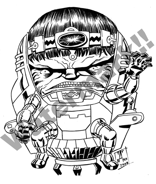 MODOK by Succubeth on DeviantArt
