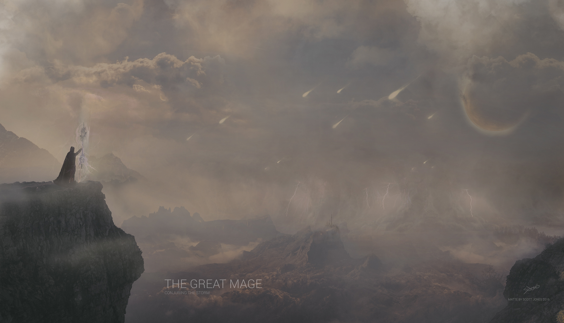 Matte Painting: The Great Mage