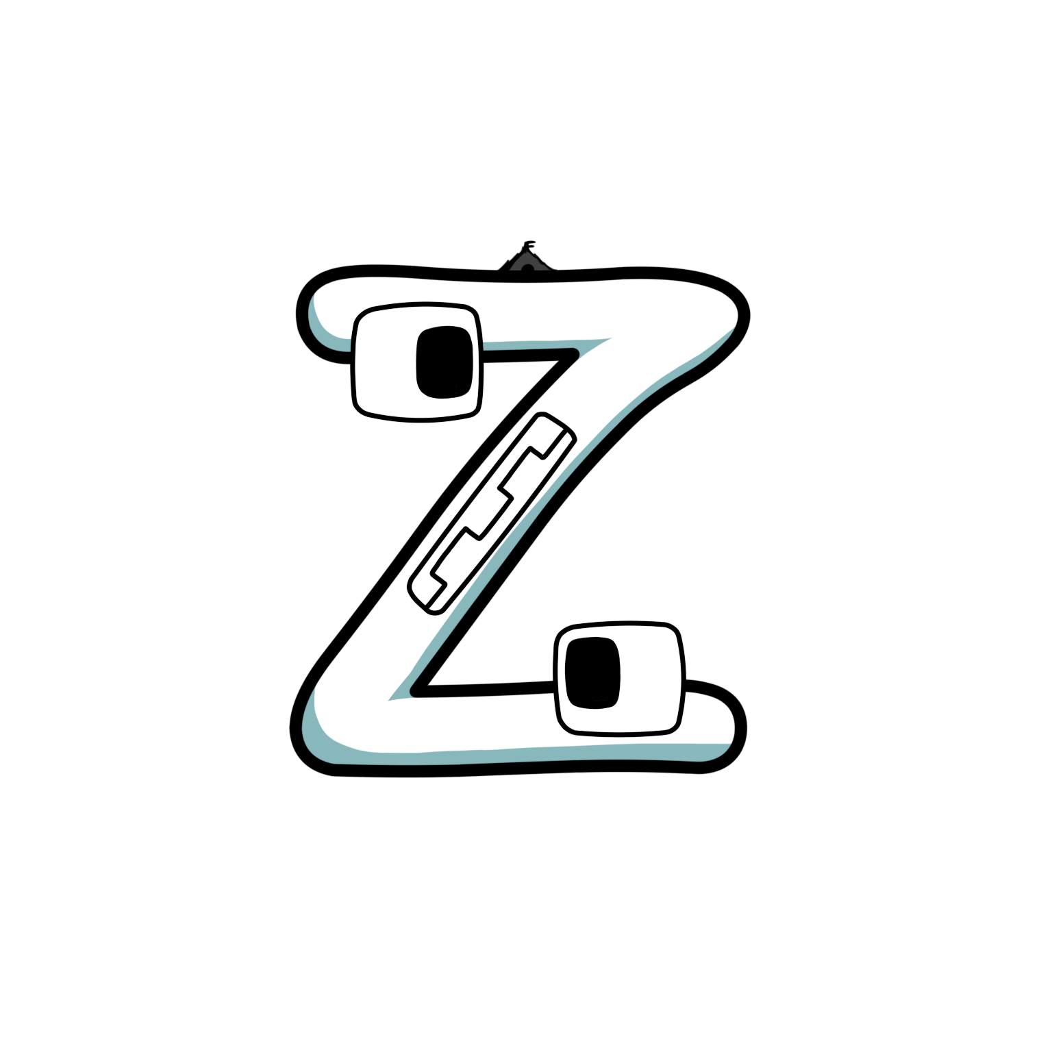 Z from alphabet lore by Silverpaw40 on DeviantArt, alphabet lore z