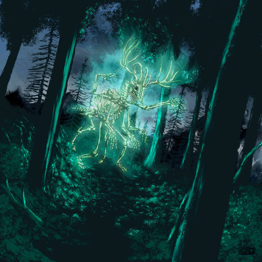 Ch Rasab Wendigo on Forest Path by ChrisLab on DeviantArt