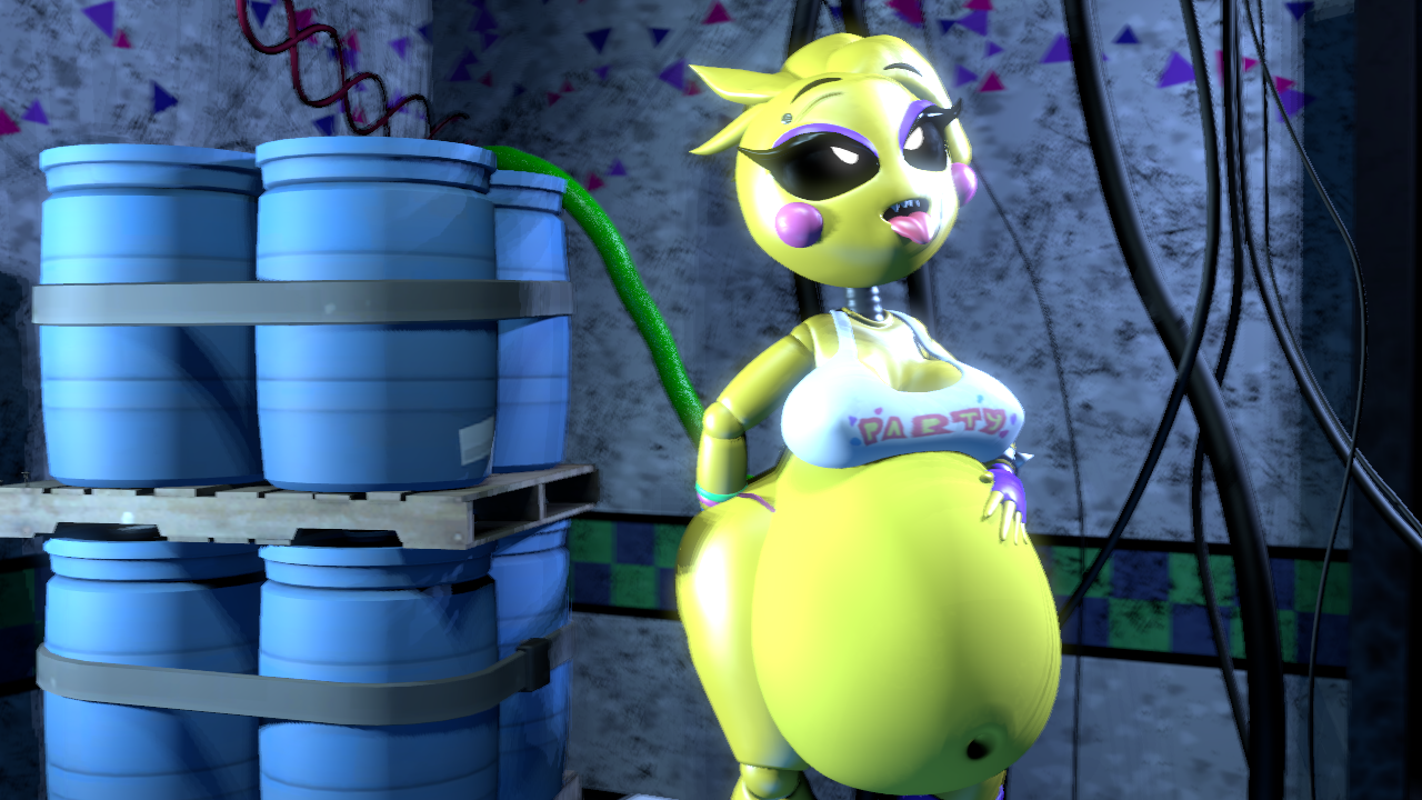 Toy Chica Water Belly Inflation (Image Request) by IgnitionOfFear on DeviantArt Toy Chica Water Belly Inflation (Image Request) by IgnitionOfFear on DeviantArt