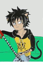 Neko!Trafalgar Law