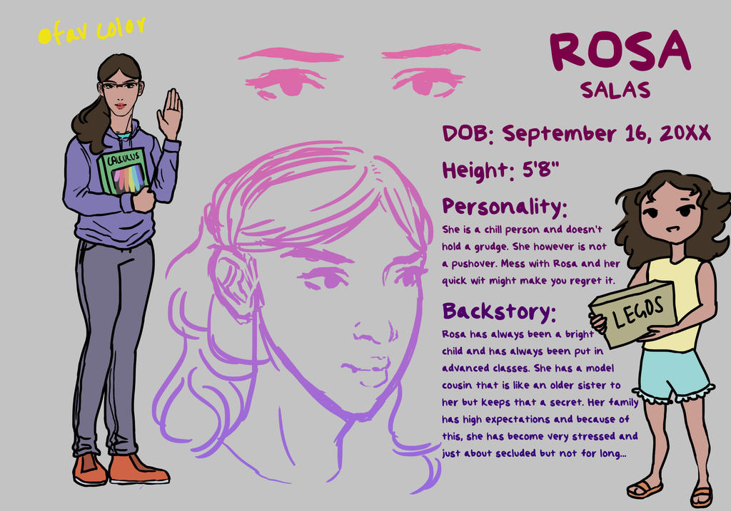 Rosa Character Sheet by scarletathena on DeviantArt