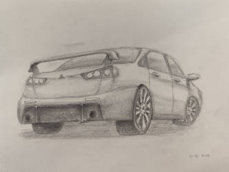 Graphite - Lancer Evo X 