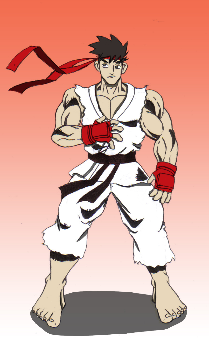 Cartoon Ryu Pfp Ryu fanart by dantheartist on DeviantArt