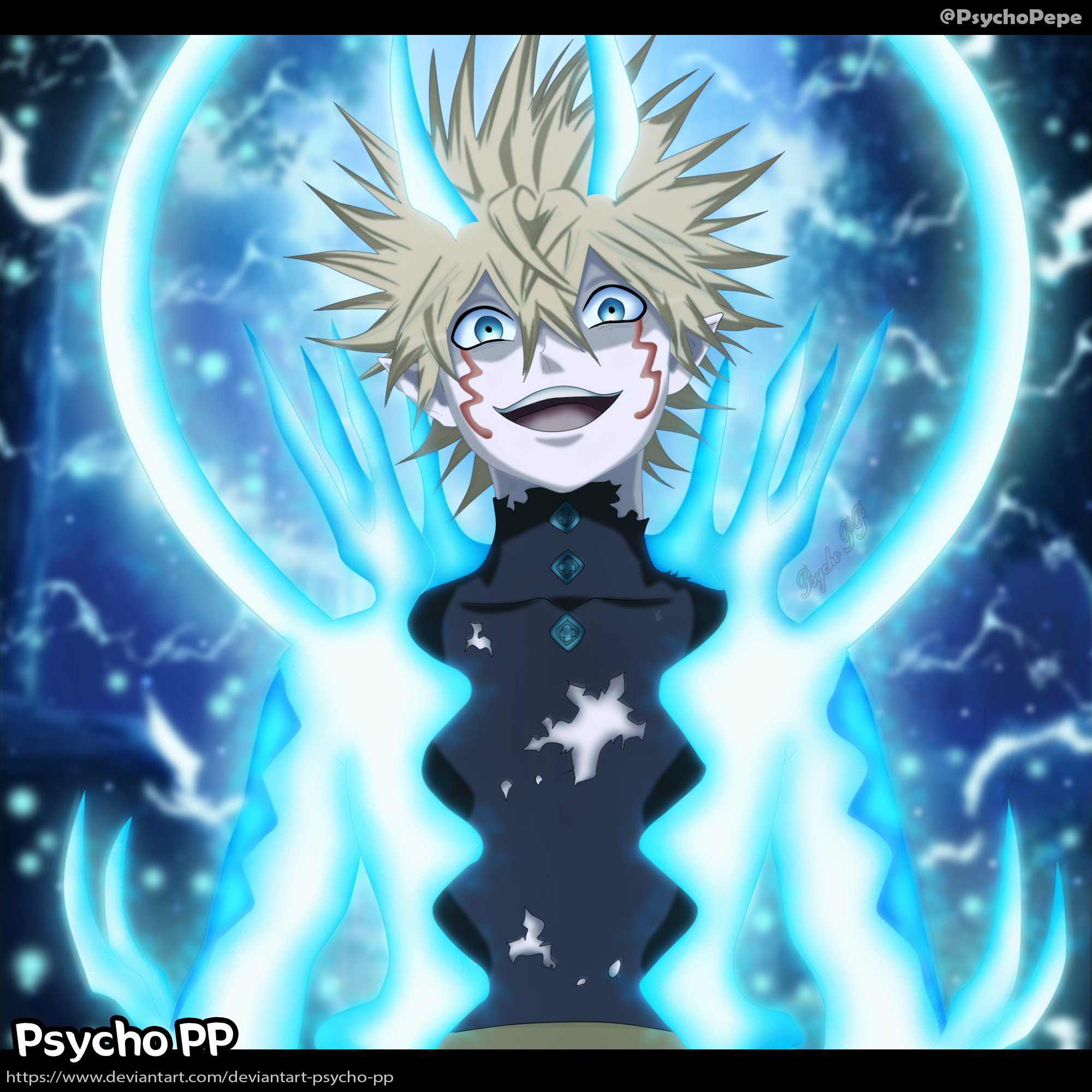 Lucky top black clover