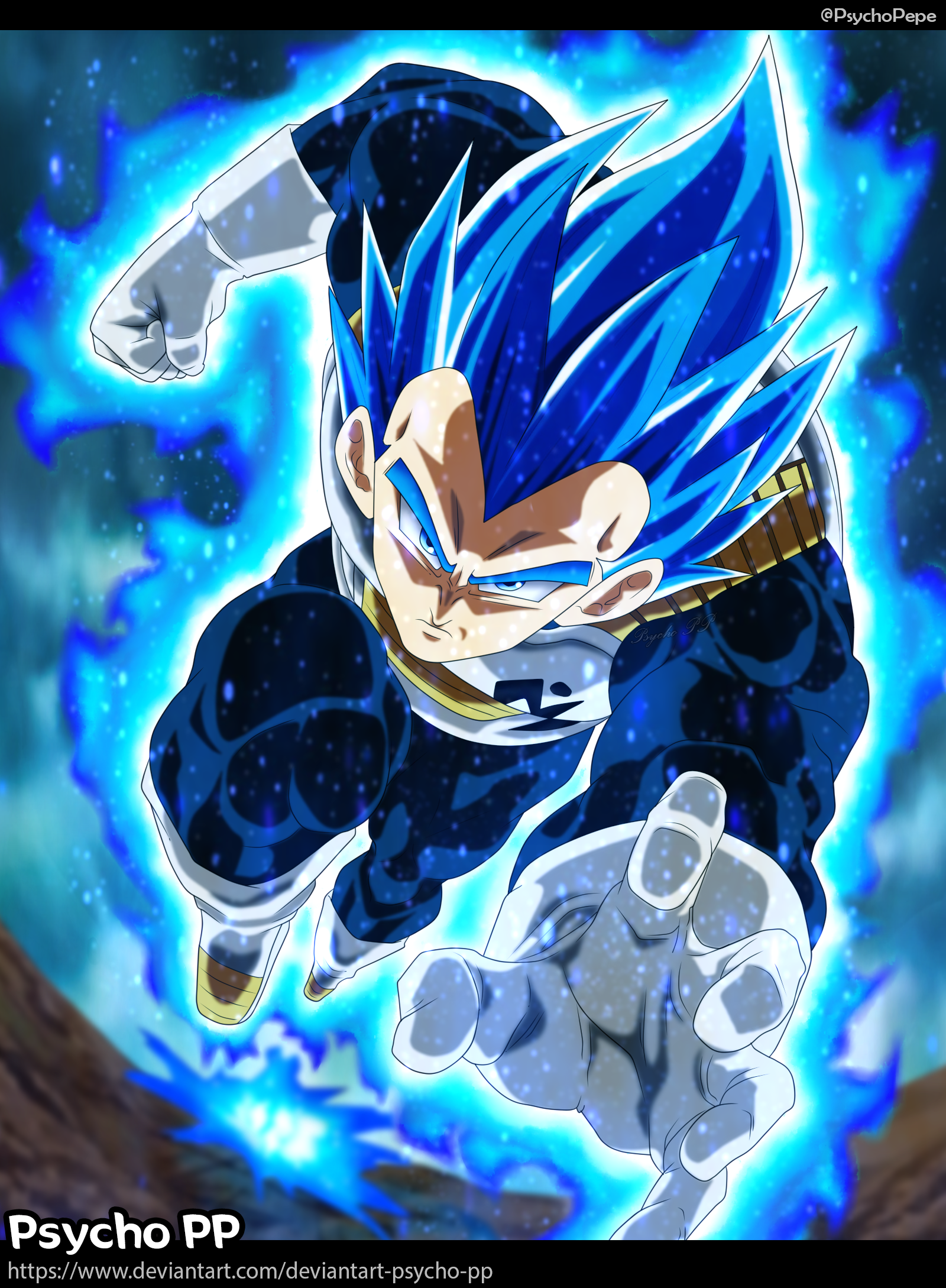 Vegeta SSJ 2 Manga 19 Dragon Ball Super by SenniN-GL-54 on DeviantArt