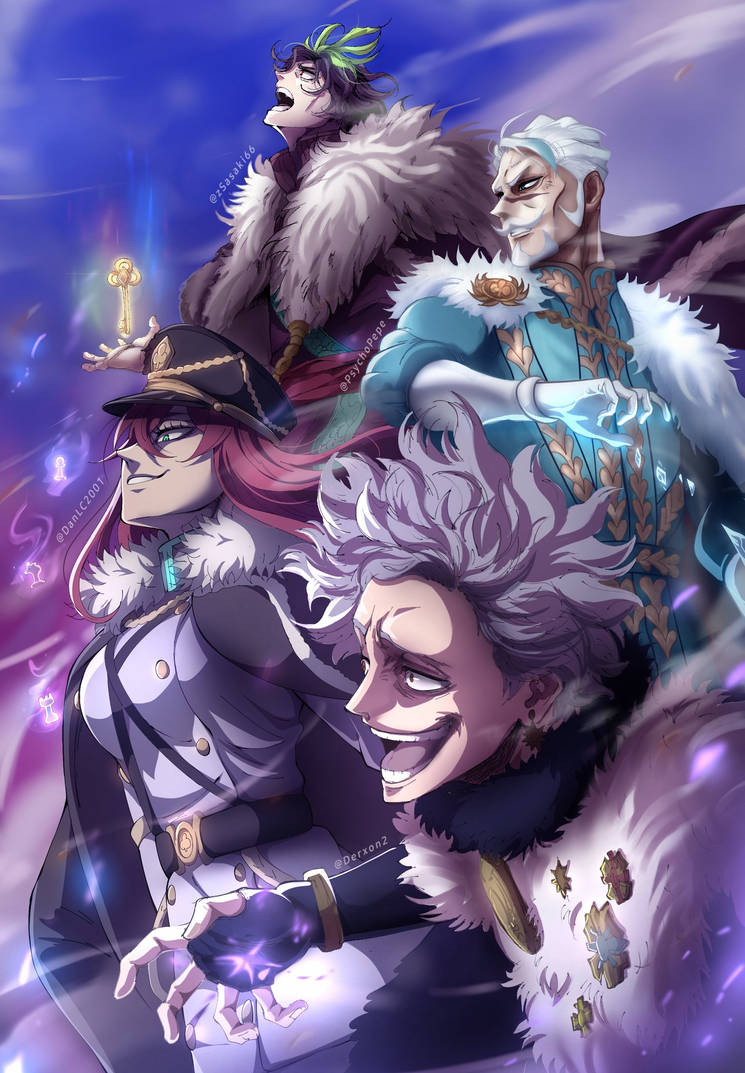 Code Black Rising Kings Black Clover - Wizard kings by DeviantArt-Psycho-PP on DeviantArt