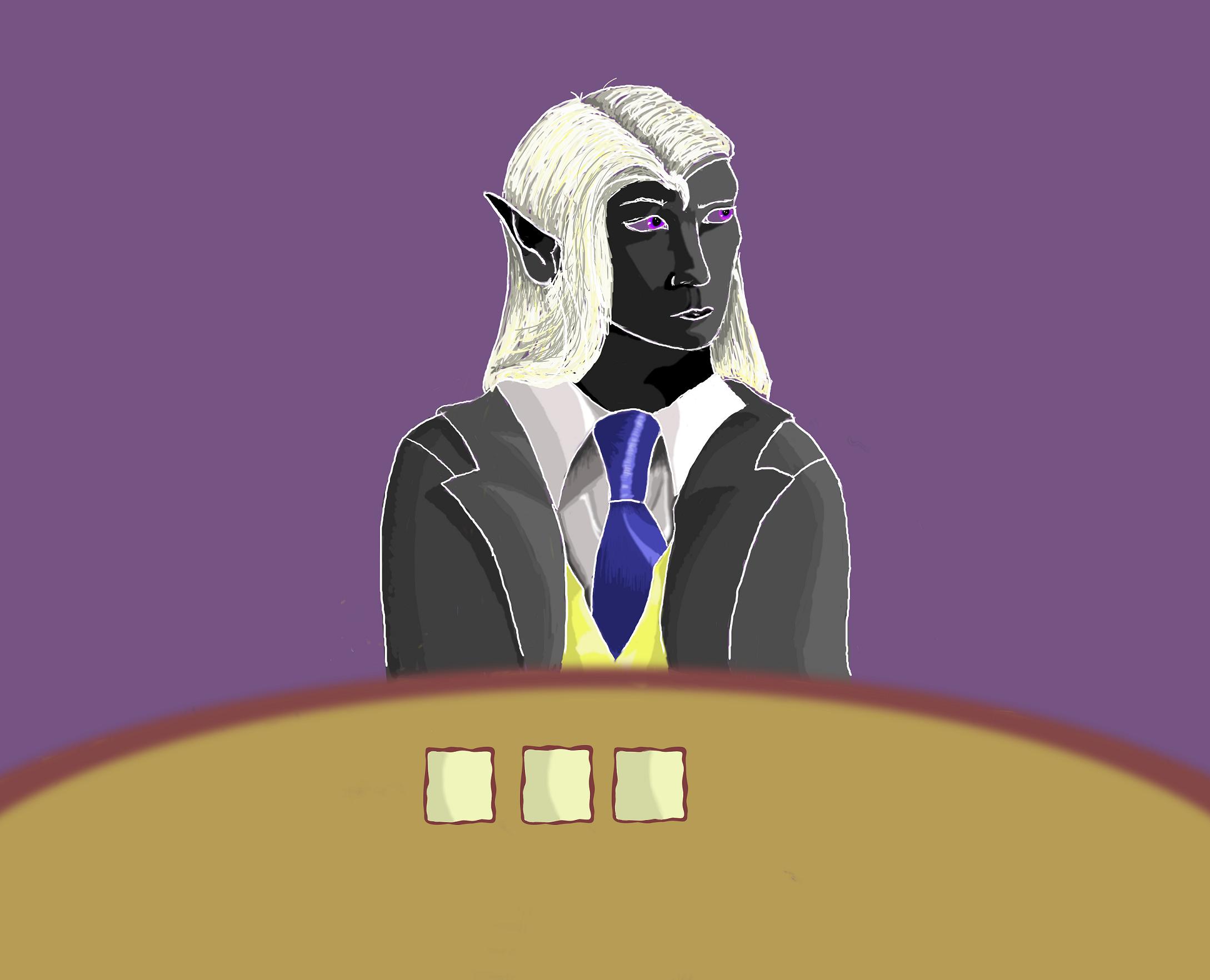 Alternative Drow Features modern drow by KageDavies on DeviantArt