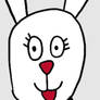 Frackle the rabbit for daniel tigers eddys sister