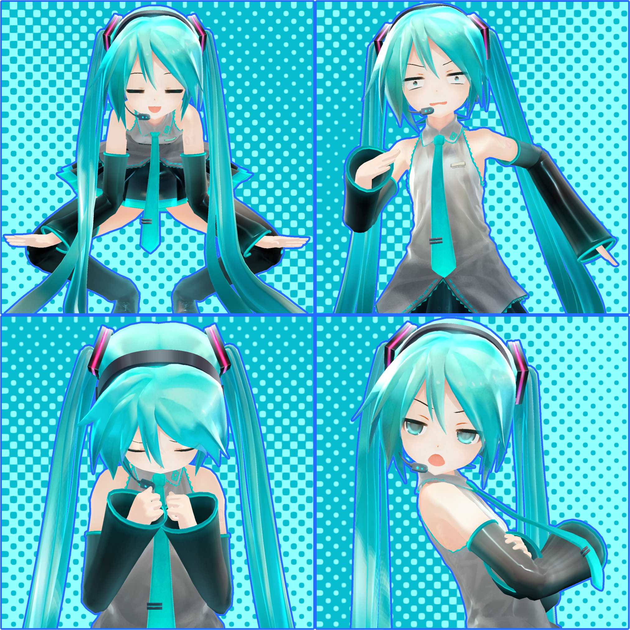 The Many Faces of Hatsune Miku