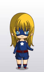 justice league stargirl chibi style by MAHGOL-DC-LOVER