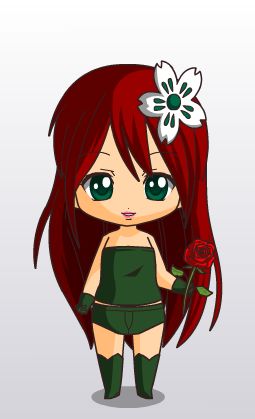 poison ivy chibi syle