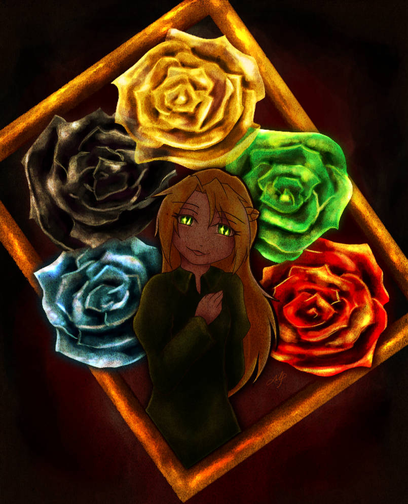 eileen's roses by silverei on DeviantArt