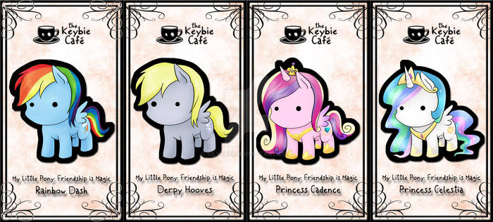 my little pony keybies