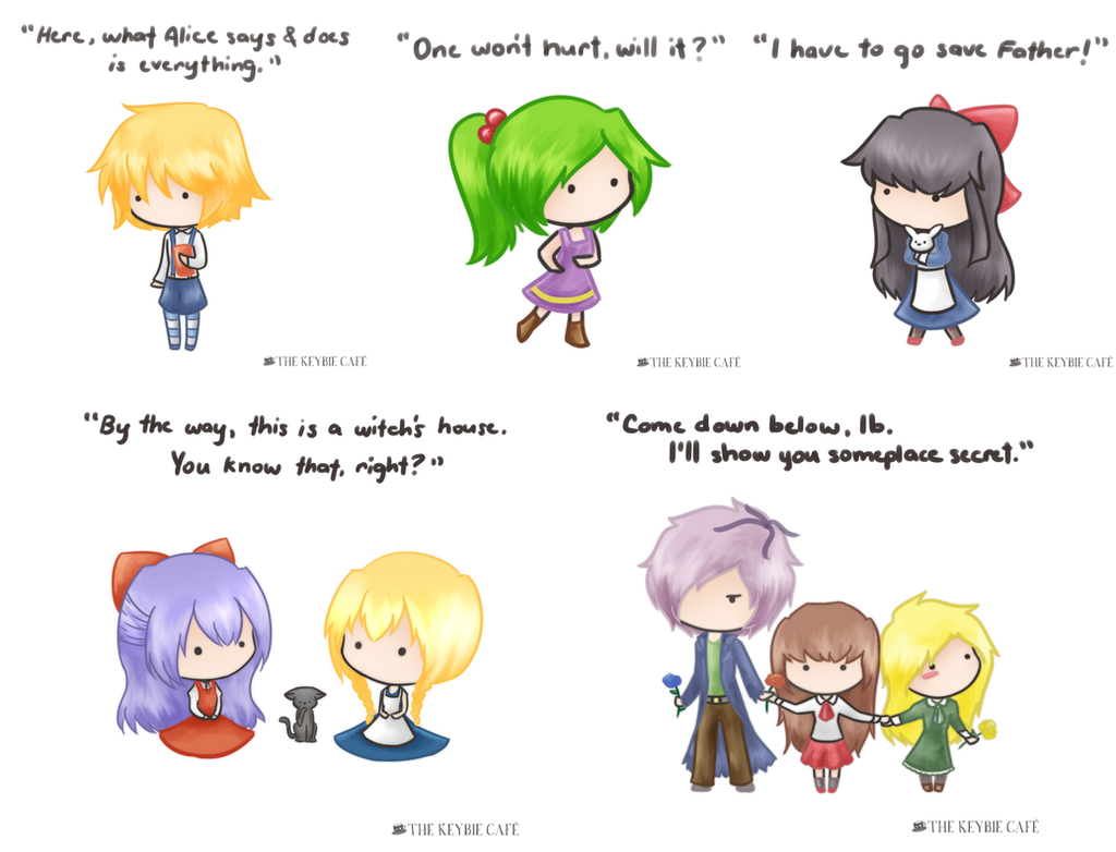 Quotable RPG Maker Horror Doodles by silverei