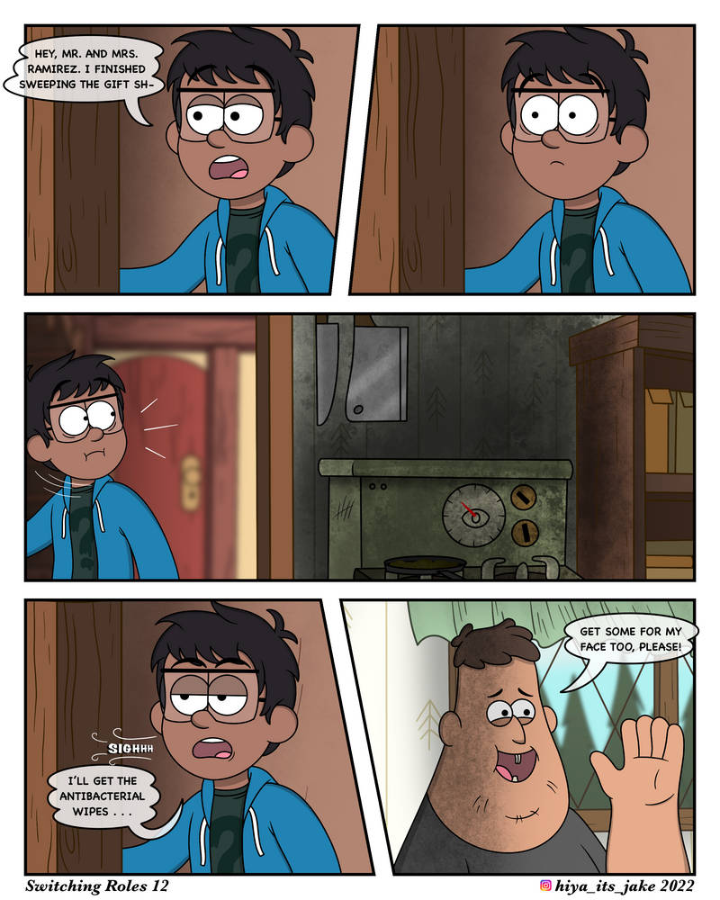 Comic Changing Roles Switching Roles 12 by HiyaItsJake on DeviantArt