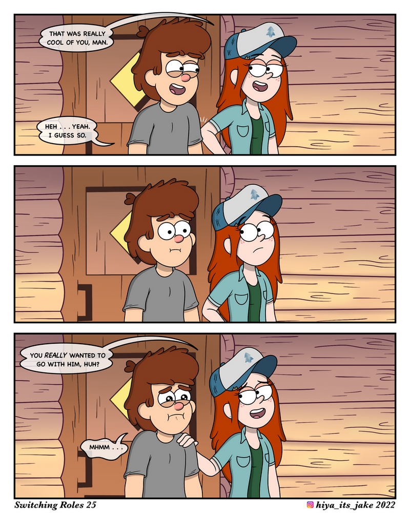 Comic Changing Roles Switching Roles 25 by HiyaItsJake on DeviantArt