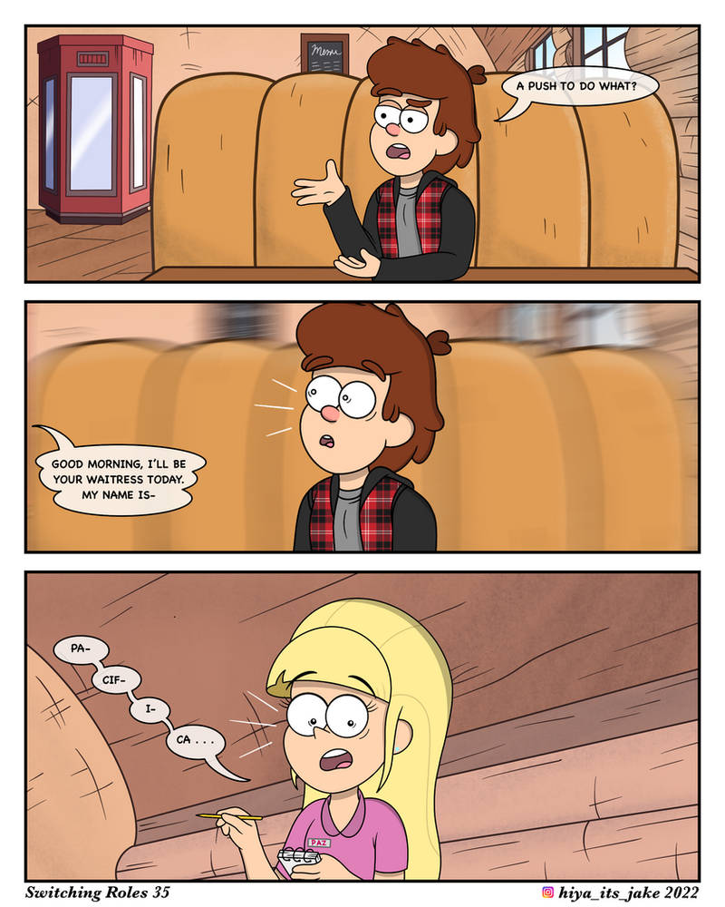 Comic Changing Roles Switching Roles 35 by HiyaItsJake on DeviantArt