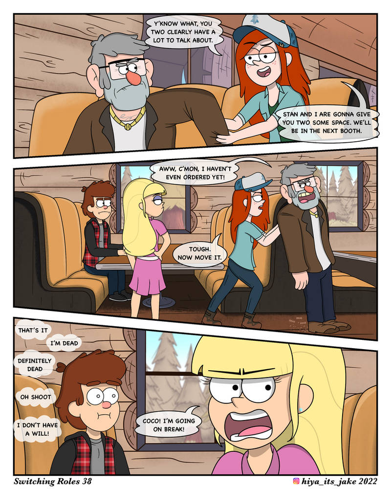 Comic Changing Roles Switching Roles 38 by HiyaItsJake on DeviantArt