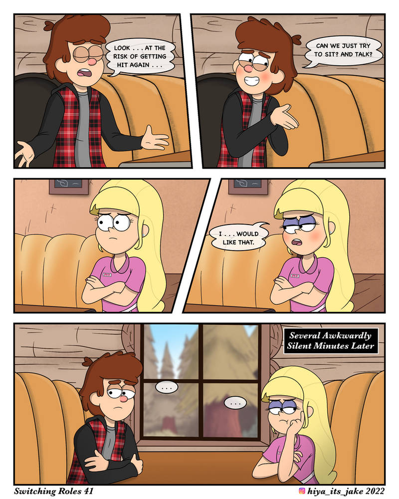 Comic Changing Roles Switching Roles 41 by HiyaItsJake on DeviantArt