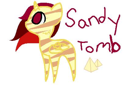 Sandy Tomb Pony OC