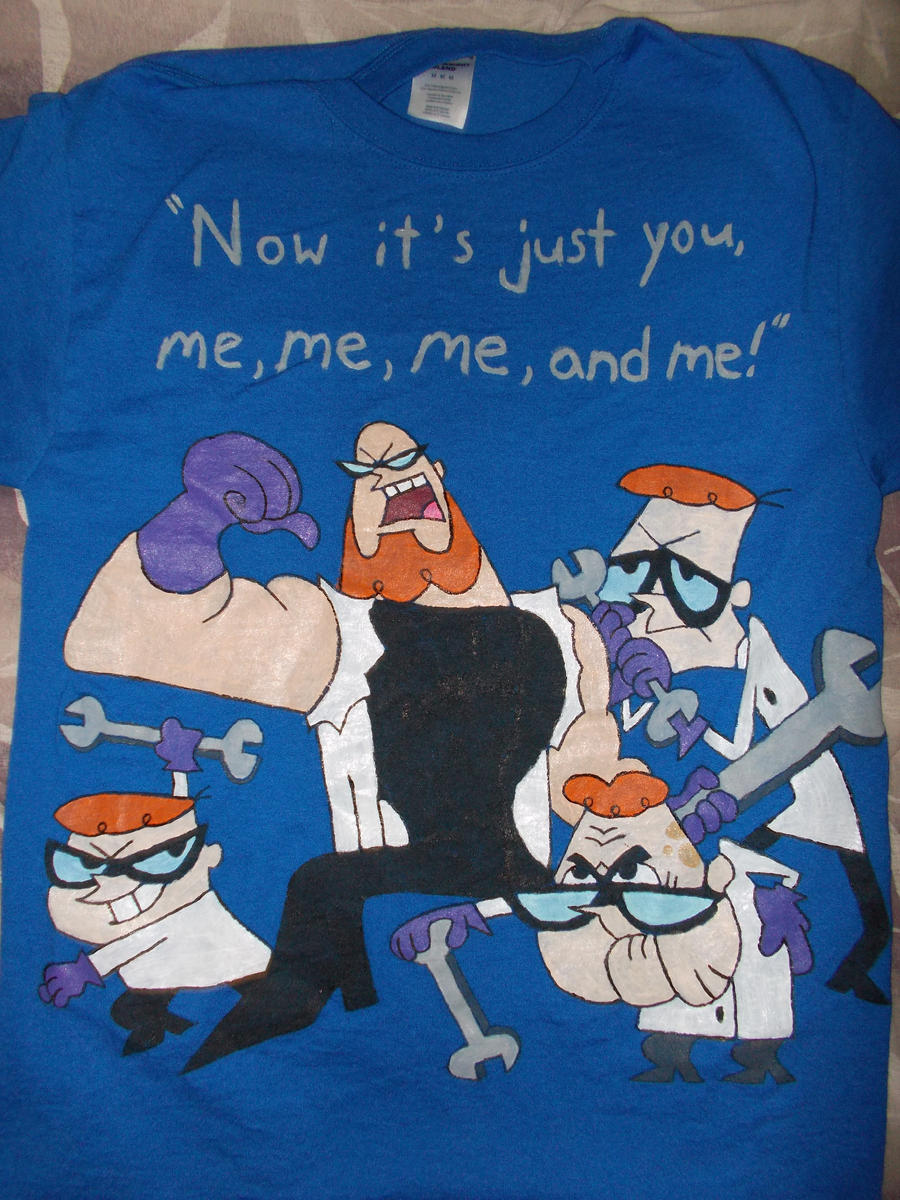 Dexter's Lab Ego Trip Shirt Design