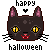 Halloween Kitty Free Icon