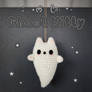 Ghost Kitty Amigurumi FREE pattern