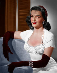 Jane Russell Colorized (The Las Vegas Story, 1952)