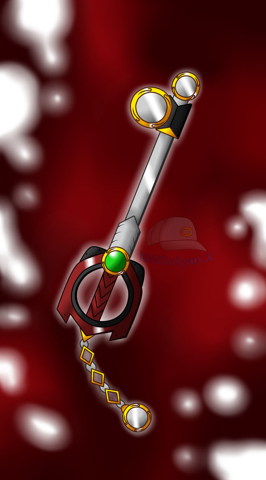 Keyblade Forge: Silver Mirror Keyblade