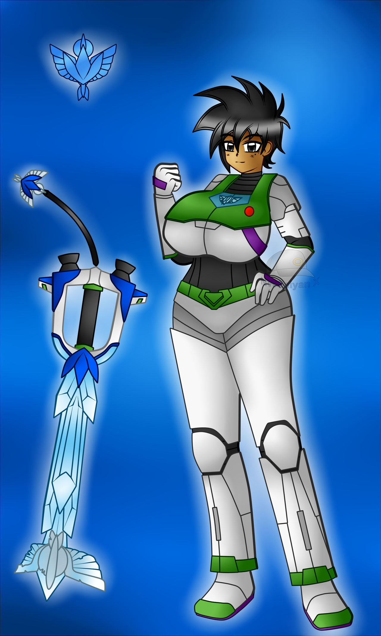 Solar Maximum Deviantart Solar Girl 0837 -Quaza Solar- by NWSaiyanX on DeviantArt