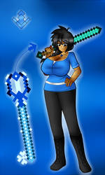 Solar Girl 1024 -Zanna Minecraft-