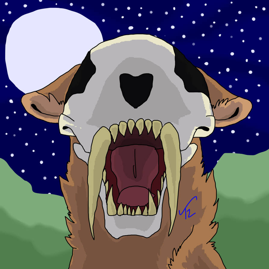 Grumpy Sabertooth Sabertooth monster by CrabCakes23 on DeviantArt
