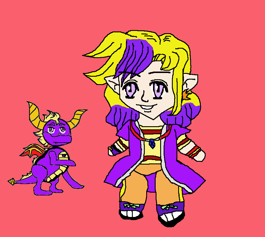 Cute Chibi Spyro!