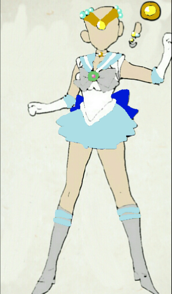 ~The Real ORGINAL Uniform of Sailor Blue Star~