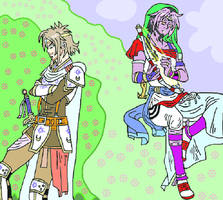 The White Knight and The Bard