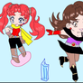 Rei and Kaori Yuuki, Chibis