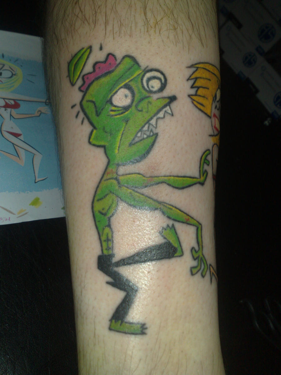 ZOMBIE TATTOO 2