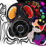 Gasmask background