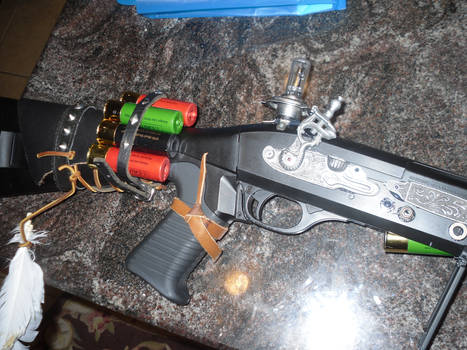 Steampunk Shotgun WIP III