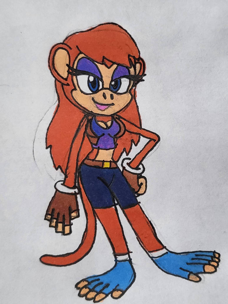 Julia the Monkey by Taranis-the-Hedgehog on DeviantArt