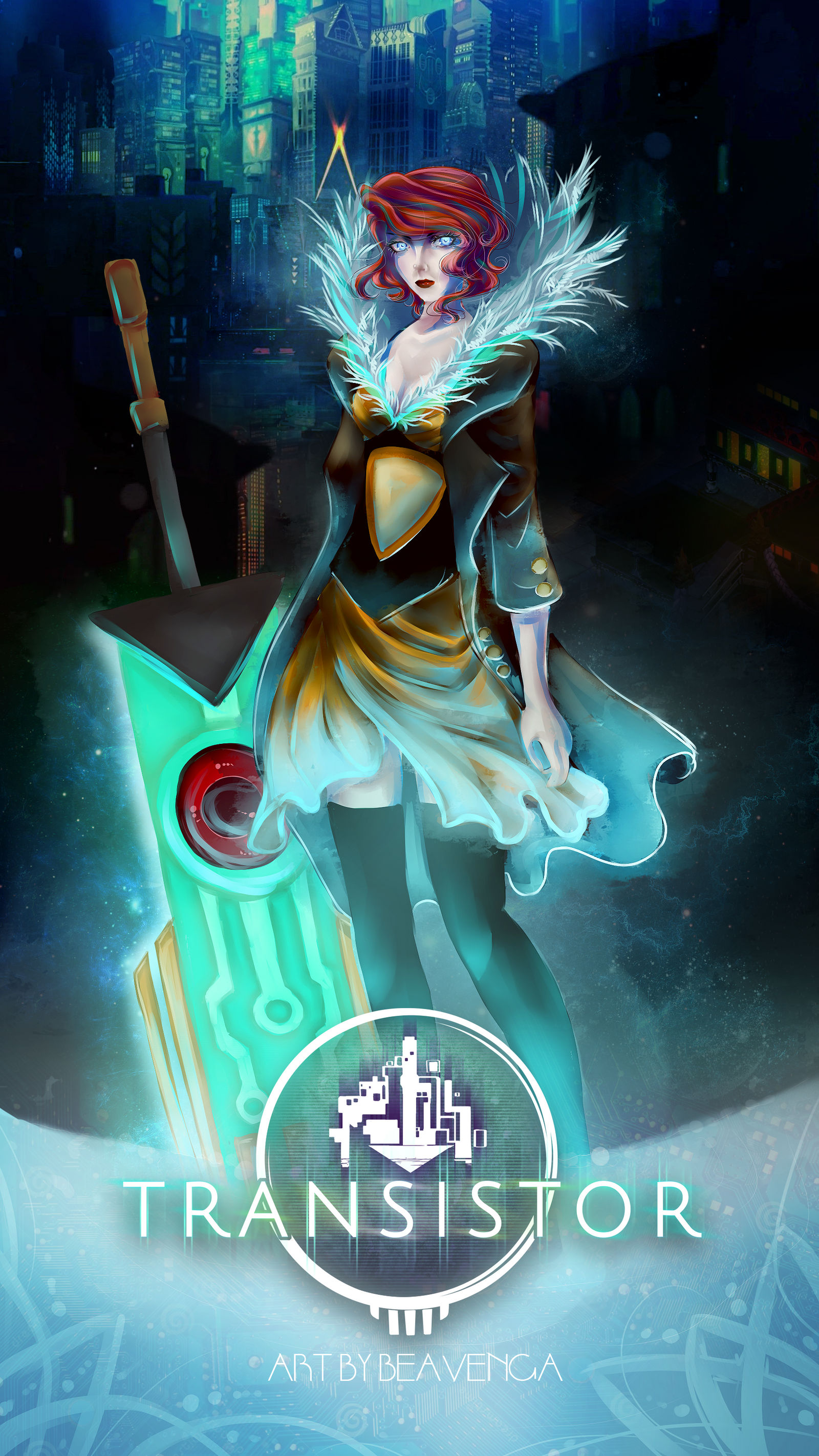 Transistor ~ Red by BeaVenga on DeviantArt