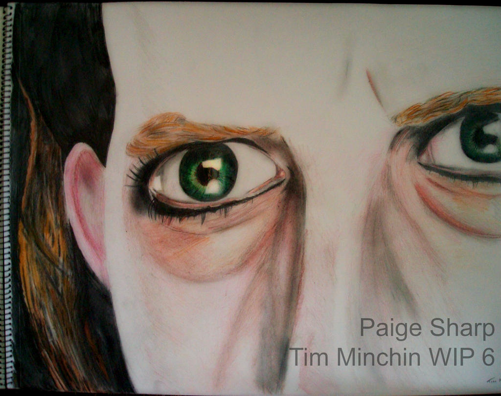 Tim Minchin's Eyes WIP 6