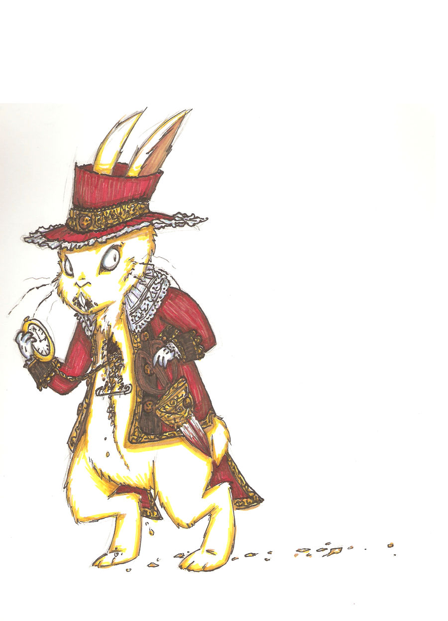 The White Rabbit by Genaleah on DeviantArt