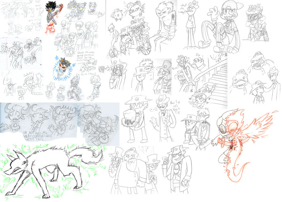 MSPA dump 5 by Genaleah